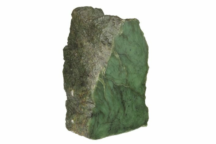 Tall, Polished Jade (Nephrite) Section - British Columbia #200454